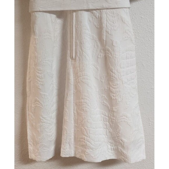 LILLY PULITZER "Kirrabelle" V-Neck Puff Sleeve Skirted Romper Dress Side Slits 4 - Picture 14 of 16